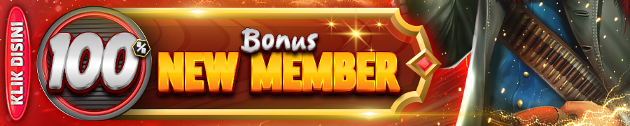 BONUS NEW MEMBER 100%