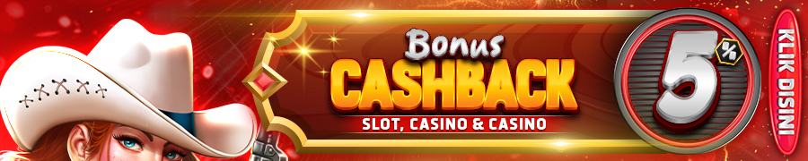 BONUS CASHBACK 5%