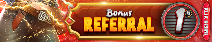 BONUS REFERRAL 1% SEUMUR HIDUP